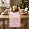 thumbnail image 4 of Christmas Peppermint Candy Embroidered Table Runner 72 x 13 Inch, Sweet Holiday Tablecloth for Festive Party and Kitchen Dining Table Decor, 4 of 4