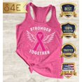 thumbnail image 2 of S4E Women's Stronger Together Breast Cancer Racerback Slim Fit X-Small Fuchsia, 2 of 4