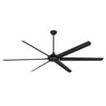 thumbnail image 1 of Westinghouse Lighting 7224800 Widespan Industrial Ceiling Fan with Remote, 100 Inch, Matte Black, 1 of 7