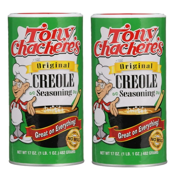 Tony Chachere's Original Creole AKF18 Seasoning, 2 Pack - Adds Flavor To Any Meal
