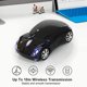 thumbnail image 2 of Ratón inalámbrico de 2,4 G para coche con receptor USB, ratón óptico de 1600 DPI para PC, ordenador portátil, ratón bonito de alta precisión., 2 of 6