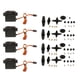 thumbnail image 1 of 4 Piezas Servo de Engranajes Metálicos de Rotación Continua 15KG Shamjiam Servo Motor para Robot Boat, 1 of 8