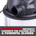 thumbnail image 5 of Ecomax 5 Gallon 4 HP Stainless Steel Wet/Dry Vacuum, 5 of 12