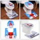 thumbnail image 5 of Funda para asiento de inodoro (azul) Alfombrilla de baño navideña, alfombrilla para inodoro, para decoración del hogar, taburete, alfombrilla para asiento, accesorio para tapa de inodoro, 5 of 5