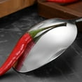 thumbnail image 6 of 1 Pcs Cooking Spoon,Stainless Steel Kitchen Cooking Serving,14.7 Inch Stainless Steel Serving Spoon With Long Handle,Metal Kitchen Cooking Spoon For Mixing And Serving Food,Kitchen Utensils,Z_E, 6 of 6