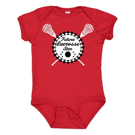 

Inktastic Future Lacrosse Star Childs Boys or Girls Baby Bodysuit