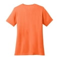 thumbnail image 6 of Ladies Core Cotton Tee Neon Orange M, 6 of 6