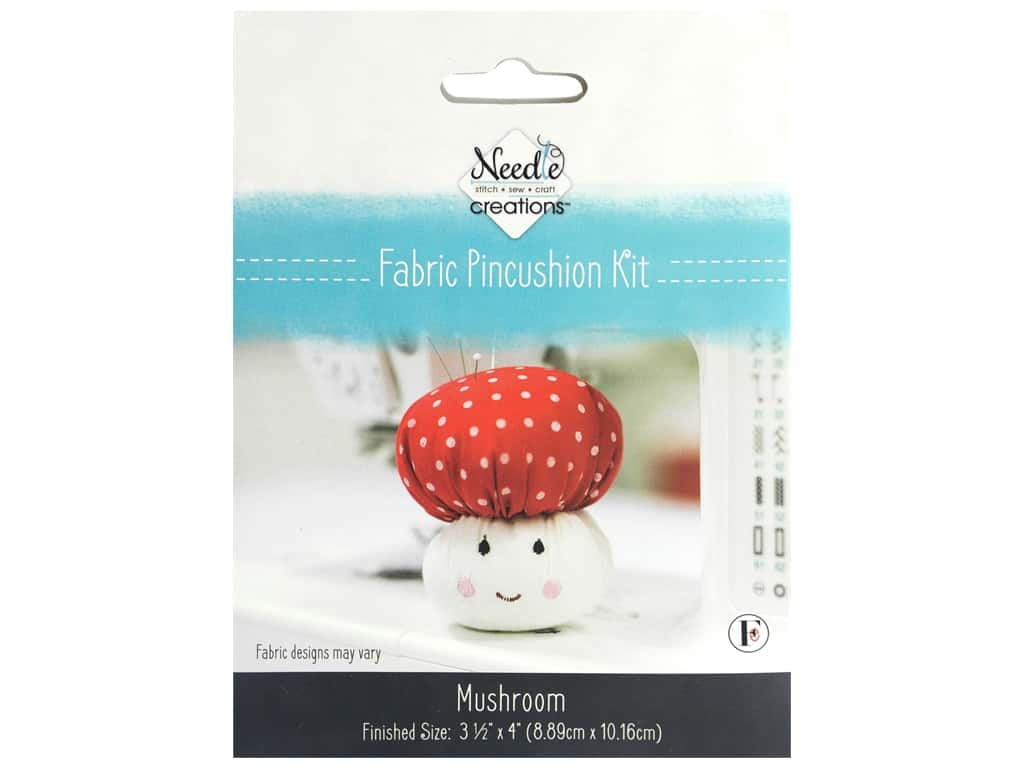 Mini Mushroom Pillow Needlepoint Mushroom Mushroom Pincushion Seamstress Gift Mushroom Decor