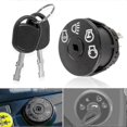 thumbnail image 1 of Starter Ignition Switch W/ 2 Keys Fit For John Deere X100 Series Tractor X300 X304 X310 X320 X324 X330 X340 X350 X354 X360 X370 X380 X384 X390 X500 X5, 1 of 5