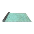 thumbnail image 2 of Ahgly Company Indoor Square Oriental Light Blue Modern Area Rugs, 8' Square, 2 of 4