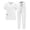 07# White, variant on Scrubs for Women Set Stretch V-Neck Top & Jogger Pants with Drawstring Medical Nursing Uniforms Set with Pockets Gray XXL