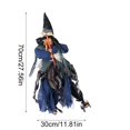 thumbnail image 3 of AKEGAMN Liquidation! Sorcière Debout Animée d'Halloween Format Grand Sorcière Animatronique avec Phrases Préenregistrées Bras Articulés Rouges Lumineux Idéale pour la Déco Effrayante des Fêtes d'Halloween Accessoire Intérieur/extérieur Hallowe, 3 of 5