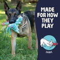 thumbnail image 6 of goDog Dragons Extra Soft Plush Toy for Dogs with Chew Guard Technology for Stronger & Longer Play, Soft & Durable with Built-In Squeaker, Seafoam, Medium, 6 of 11