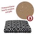thumbnail image 4 of Majestic Pet | Athens Rectangle Pet Bed For Dogs, Removable Cover, Black, Large, 4 of 5