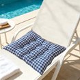 thumbnail image 5 of Plaid Thickened Chair Cushion, Washable Checkered Seat Pad for Dining Chair, Kitchen, Home Office, Bench and Everyday Indoor Seating, 5 of 6