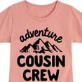 thumbnail image 3 of Instant Message - Adventure Cousin Crew - Toddler & Youth Girls Short Sleeve Graphic T-Shirt, 3 of 6