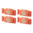 thumbnail image 2 of 4 Uds. giratorio para soporte de Cable, Protector de Cable de almacenamiento, de almacenamiento adhesivo fuerte para toma de corriente, Naranja Sunnimix gancho de almacenamiento, 2 of 8