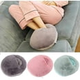 thumbnail image 2 of Heated Feet Warmer USB Rechargeable Cushion Plush Foot Heater Electric Heating Pad Winter Office Heating Shoes Insole Heater Sleep Heat Therapy Heated Massage Foot Warmer Slippers, 2 of 2