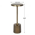 thumbnail image 5 of 25061-Uttermost-Sanaga - 24.5 inch Drink Table - 10 inches wide by 10 inches deep, 5 of 7