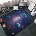 thumbnail image 3 of Area Rugs For Living Room Decor - Planets Stars And Galaxies1 Anti Slip Throw Washable Rugs 3x5 For Bedroom, Soft Indoor Carpet For Bedroom Living Room 60x39In, 3 of 5