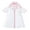 Pink, variant on FeMereina Kid Swim Coverups Bow/Elephant Embroidery Short Sleeve Hooded Robe