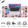 thumbnail image 5 of Long Mouse Pads for Desk,Pit Bull Terrier Desk Mats on Top Of Desks, Desk Mouse Pad Extra Large with 3mm Non-Slip Base and Stitched Edge for Gaming,Office,Work,Home 35.4"x15.7", 5 of 6