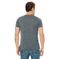 thumbnail image 5 of BELLA + CANVAS Texture Crew Neck T-Shirt for Men, Short Sleeve Tee, Cotton-Poly Blend, Charcoal Marble, 2XL, 5 of 5