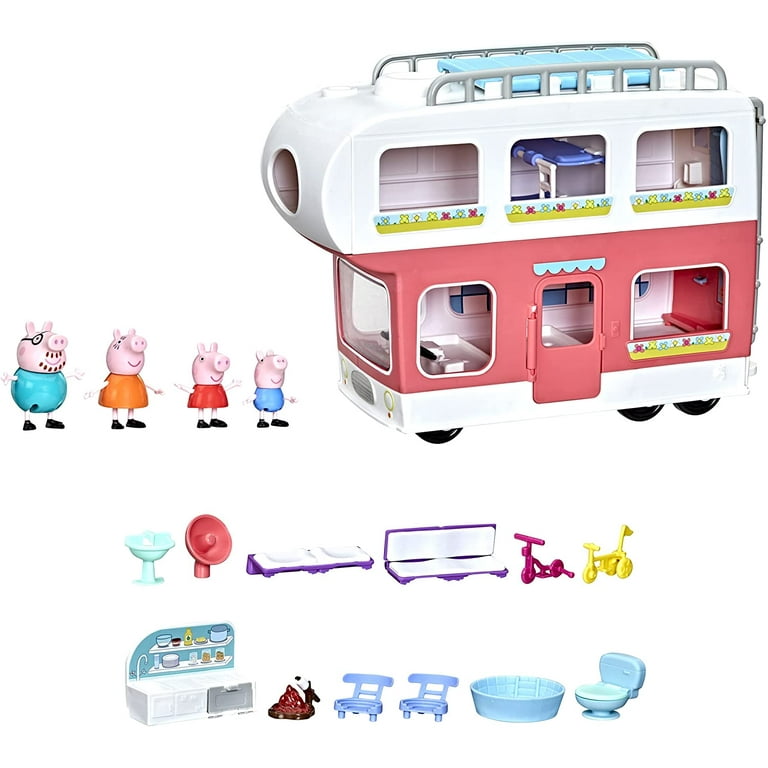 Peppa Pig Peppa's Adventures Family House Playset Preschool Toy 3+  Accessories