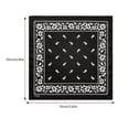 thumbnail image 3 of ROZYARD Unisex Party Print Bandannas Fashion Neck Scarf Square Kerchiefs Hiphop Headwrap, 3 of 10