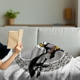 thumbnail image 3 of Medieval Soft Flannel Fleece Throw Blanket, Middle Ages Knight Traditional Costume and Heroic Pastme, Cozy Plush for Indoor and Outdoor Use, 70" x 90", Multicolor, by Ambesonne, 3 of 5