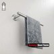 thumbnail image 4 of Hand Towel Holder Towel Ring, Thicken 0.8mm 304 Stainless Steel Bathroom Hand Towel Bar, 12 Inch Wall Mount Towel Rack Hanger, Brushed Steel, THH110L1, 4 of 4