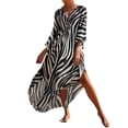 thumbnail image 1 of Fortune Kaftan Bohème pour Femmes, Chemise de Nuit Kimono Ample, Robe de Plage, 1 of 6