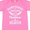 thumbnail image 4 of Inktastic Handpicked for Earth by My Pawpaw in Heaven with Angel Wings Boys or Girls Baby Bodysuit, 4 of 5