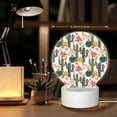 thumbnail image 6 of Balery Summer Cactus With Blooming Pattern Acrylic Night Light Gift with 3 Color ModesTouch-Sensitive LED Lamp Perfect Gift for Mother's Day, Birthday, or Christmas, 6 of 9