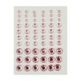 thumbnail image 4 of (6 pack) Hello Hobby Pink Adhesive Round Gemstones Stickers, 60 Piece Scrapbooking Embellishments, 4 of 4