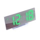 thumbnail image 1 of Reloj despertador digital Reloj con espejo LED Pantalla multifunción Mesa de luz LCD nocturna Escritorio Sistema de 12/24 horas sidaley JJ25294-04B, 1 of 6