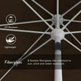 thumbnail image 3 of California Umbrella 9' Patio Umbrella in Teak, 3 of 5