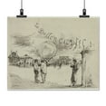 thumbnail image 2 of Print: Le Ballon Captif!, circa 1867, 2 of 4