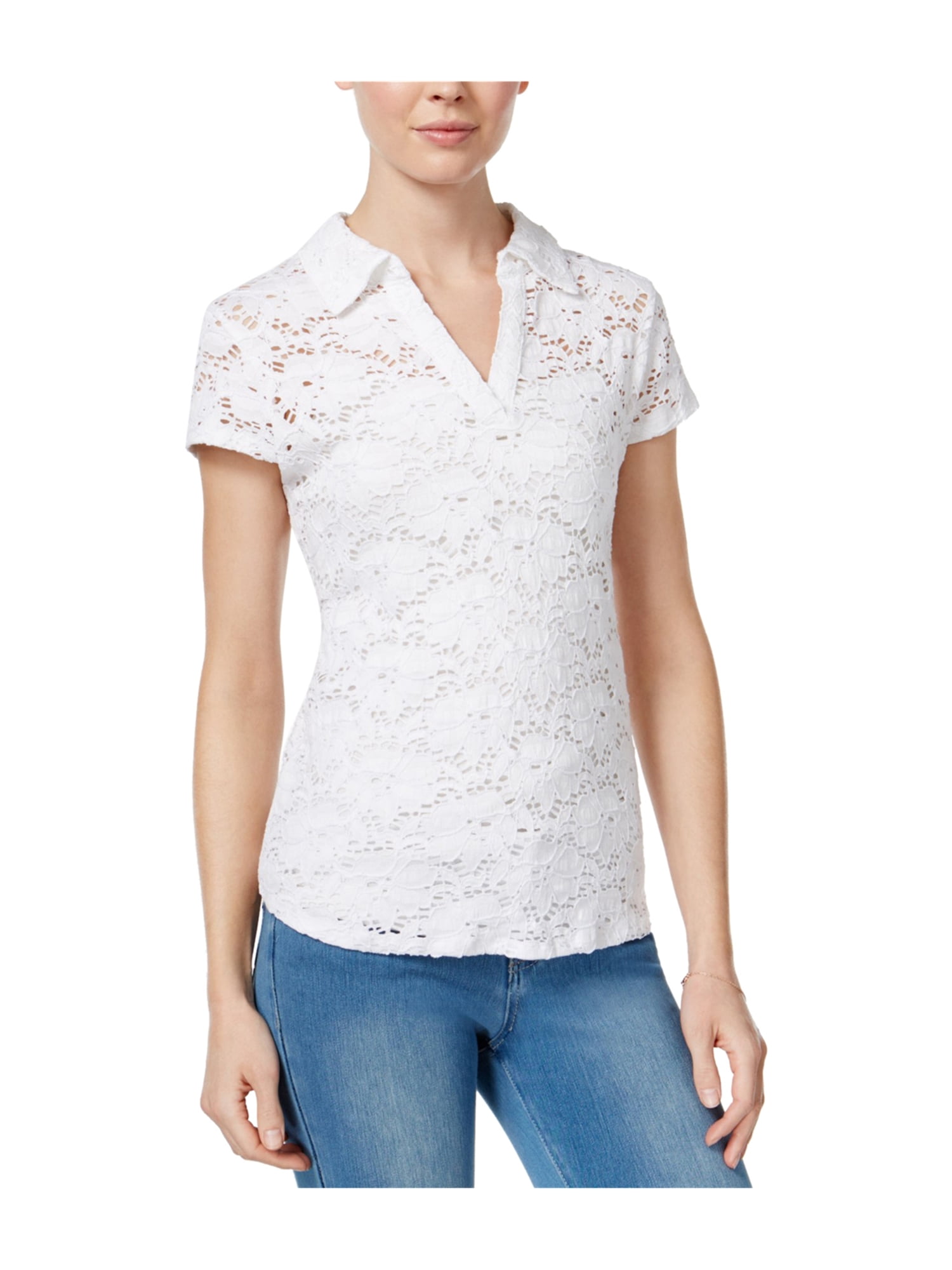 beige polo shirt womens