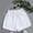 White, variant on Finelylove Women'S Shorts Casual Flowy Shorts For Girls 10-12 Shorts High Waist Rise Solid White XL