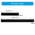 thumbnail image 5 of Yokua Aluminum Ruler with Clear Scale 15/30cm for Students & Drafting professional, 5 of 17