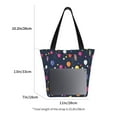 thumbnail image 4 of Kdxio Colored Balloons Women Reusable Grocery Bags Foldable Ripstop,Reusable Shopping Bags for Shopping,Gym,Gift, 4 of 7