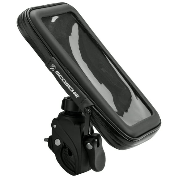 Scosche PSM11002 TerraClamp 3-in-1 Tube Phone Mount with Quick Release for Powersports Black