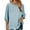 #03 Light Blue 【Mix & Match Your Daily Essentials】, variant on Women's Batwing Sleeve Loose Fit Tops Shirts Blouses Round Neck Backless Solid Color Casual Vacation Beach Party Night Out Fashion Essential Gift for Women | Aestivo,Black XL