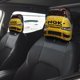 thumbnail image 2 of Auto de Carrera Funda Protectora Universal para Reposacabezas de Coche, Funda Elástica para Reposacabezas de Asiento de Auto, Funda de Tela Antipolvo, Accesorios de Interior 2 Piezas, 2 of 6