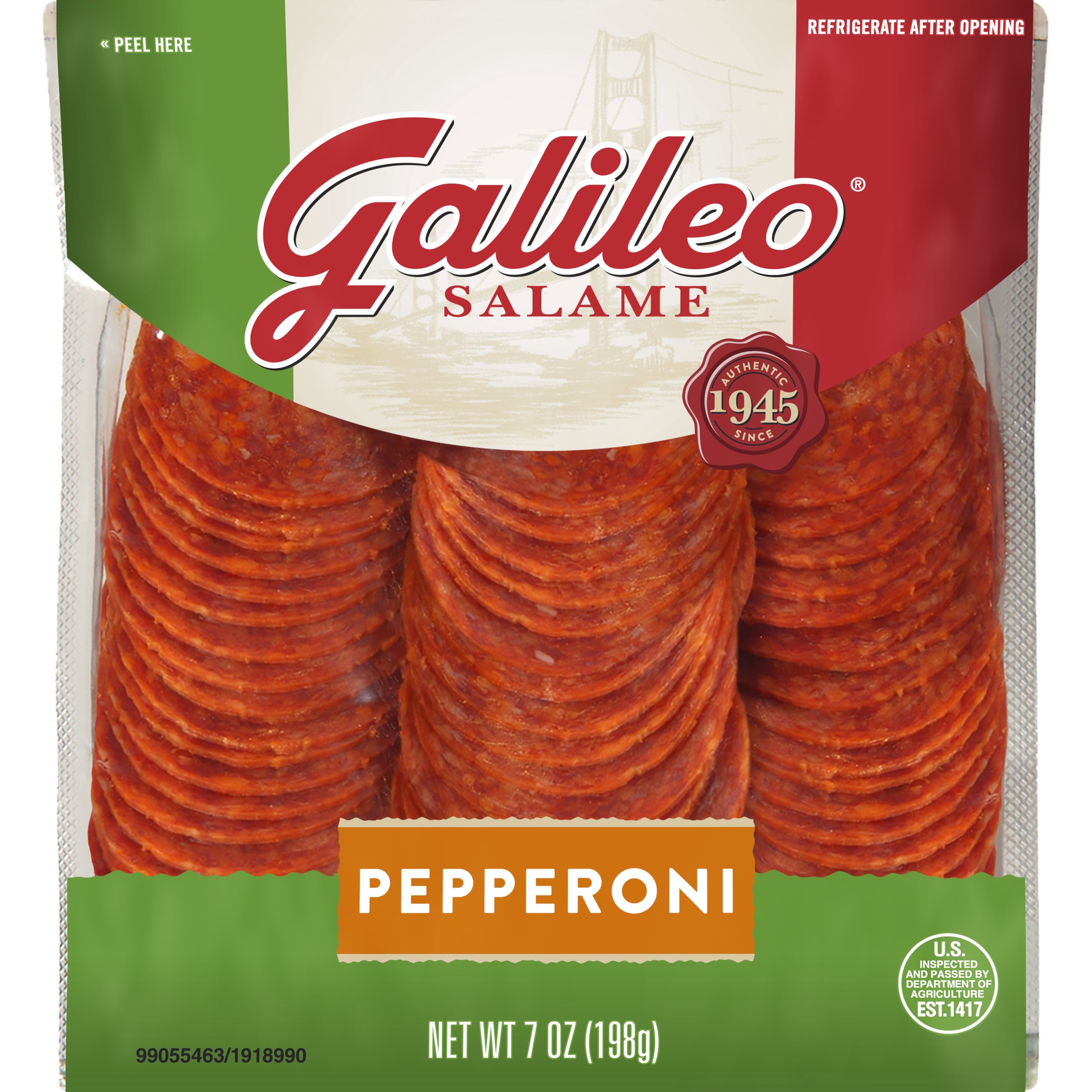 Galileo® Pepperoni, 7 oz