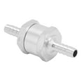 thumbnail image 2 of ANGGREK Fuel Line Check Valve, Aluminum Alloy One Way Check Valve For Gasoline Diesel Water Air Vacuum, 2 of 8