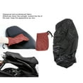thumbnail image 3 of Motorcycle Cover Sun Protection Breathable Cushion Protector for Scooter Black, 3 of 7
