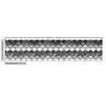 thumbnail image 3 of Ambesonne Art Deco Fabric by the Yard Upholstery, Wavy Motifs Monochrome Art, 10 Yards, Grey Coconut and Mustard, 3 of 5