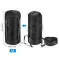 thumbnail image 2 of Unique Bargains Compression Stuff Sack, 15L M Size Waterproof Sleeping Bag, Black, 2 of 7